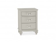 Bentley Designs Montreux Urban Grey 3 Drawer Bedside Thumbnail