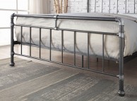 Flintshire Cilcain 5ft Kingsize Silver Metal Bed Frame Thumbnail