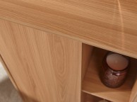 GFW Aspen Oak Finish Dressing Table And Mirror Thumbnail