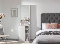GFW Aspen Dressing Table And Mirror In White Thumbnail