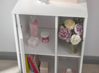 GFW Aspen Dressing Table And Mirror In White Thumbnail