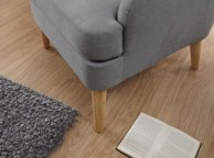 GFW Hamish Wing Chair In Mid Grey Thumbnail