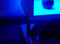 GFW Polar White Gloss LED Side Table Thumbnail