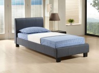 Time Living Hamburg 3ft Single Grey Fabric Bed Frame Thumbnail