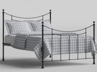 OBC Winchester 4ft 6 Double Satin Black Metal Bed Frame Thumbnail