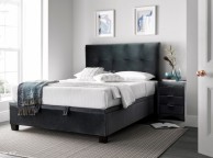 Kaydian Walkworth 6ft Super Kingsize Cliffe Velvet Fabric Ottoman Storage Bed Thumbnail