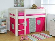 Thuka Trendy Shorty C Midsleeper Bed With Straight Ladder Thumbnail