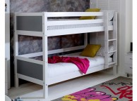 Thuka Nordic Bunk Bed 1 With Flat Grey End Panels Thumbnail
