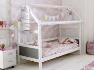 Thuka Nordic Playhouse Bed 1 With Grey End Panels Thumbnail