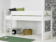 Flair Furnishings Hettie White Midsleeper Bed Thumbnail