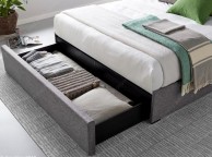 Kaydian Gosforth 5ft Kingsize Charcoal Fabric Bed Thumbnail