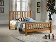 Time Living Denver 4ft6 Double Oak Bed Frame Thumbnail