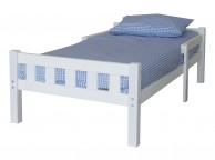 Kidsaw Starter Junior Wooden Bed Frame Bundle - Blue Thumbnail
