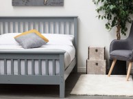 Sleep Design Adlington 5ft Kingsize Grey Wooden Bed Frame Thumbnail