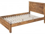 Sleep Design Plumley 5ft Kingsize Caramel Wooden Bed Frame Thumbnail