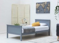 Sleep Design Tabley 3ft Single Grey Wooden Bed Frame Thumbnail