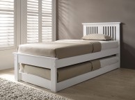 Flintshire Halkyn 3ft Single White Finish Guest Bed Thumbnail