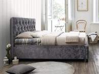 Birlea Cologne 5ft Kingsize Steel Fabric Ottoman Bed Frame Thumbnail
