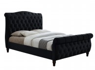 Birlea Colorado 5ft Kingsize Black Fabric Bed Frame Thumbnail