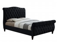 Birlea Colorado 6ft Super Kingsize Black Fabric Bed Frame Thumbnail