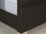 Limelight Eclipse 4ft Small Double Charcoal Fabric Bed Frame Thumbnail