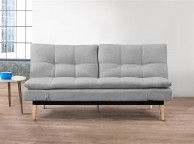 Birlea Squish Light Stone Grey Fabric Sofa Bed Thumbnail