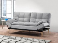 Birlea Squish Light Stone Grey Fabric Sofa Bed Thumbnail