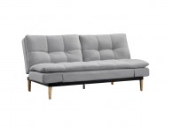 Birlea Squish Light Stone Grey Fabric Sofa Bed Thumbnail