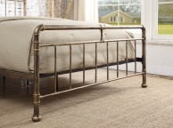 Flintshire Cilcain 4ft6 Double Antique Bronze Metal Bed Frame Thumbnail