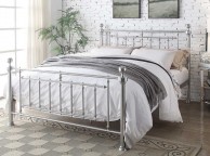 Sleep Design Cobham 4ft6 Double Chrome Metal Bed Frame Thumbnail