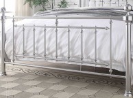 Sleep Design Cobham 4ft6 Double Chrome Metal Bed Frame Thumbnail