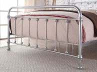 Sleep Design Esher 4ft6 Double Chrome Metal Bed Frame Thumbnail