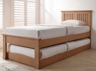 Sleep Design Malpas Oak Finish Wooden Guest Bed Thumbnail