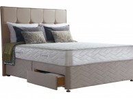 Sealy Pearl Deluxe 4ft6 Double Divan Bed Thumbnail