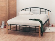 Limelight Neon 4ft Small Double Black Metal Bed Frame Thumbnail