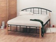 Limelight Neon 4ft6 Double Black Metal Bed Frame Thumbnail