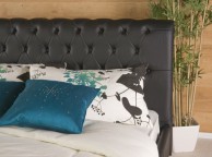 Limelight Phoenix Black 5ft Kingsize Faux Leather Bed Frame Thumbnail