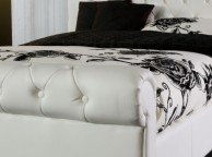Limelight Phoenix White 6ft Super Kingsize Faux Leather Bed Frame Thumbnail