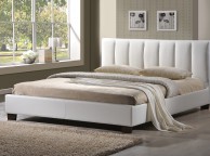 Limelight Pulsar White 5ft Kingsize Faux Leather Bed Frame Thumbnail