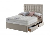 Silentnight Charm 5ft Kingsize Miracoil And Memory Foam Divan Bed Thumbnail