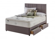 Silentnight Supreme 6ft Super Kingsize 1400 Mirapocket And Latex Divan Bed Thumbnail