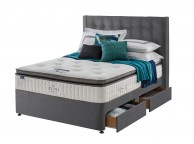 Silentnight Vitality 6ft Super Kingsize Miracoil And Geltex Divan Bed Thumbnail