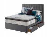 Silentnight Energy 3ft Single 1000 Mirapocket And Geltex Divan Bed Thumbnail