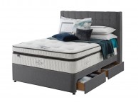 Silentnight Vogue 5ft Kingsize 2000 Mirapocket And Geltex Divan Bed Thumbnail