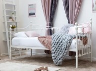 Sleep Design Knebworth 3ft Single White Metal Day Bed Thumbnail