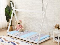 Sleep Design Tent 3ft Single Childrens Bed Frame In White Thumbnail