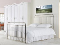 Time Living Rose 3ft Single Chrome Nickel Metal Bed Frame Thumbnail