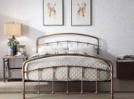 Flintshire Mostyn 5ft Kingsize Metal Bed Frame In Antique Bronze Thumbnail