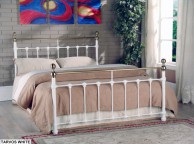 Limelight Tarvos 5ft Kingsize White Metal Bed Frame Thumbnail