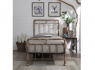 Flintshire Cilcain 3ft Single Antique Bronze Metal Bed Frame Thumbnail